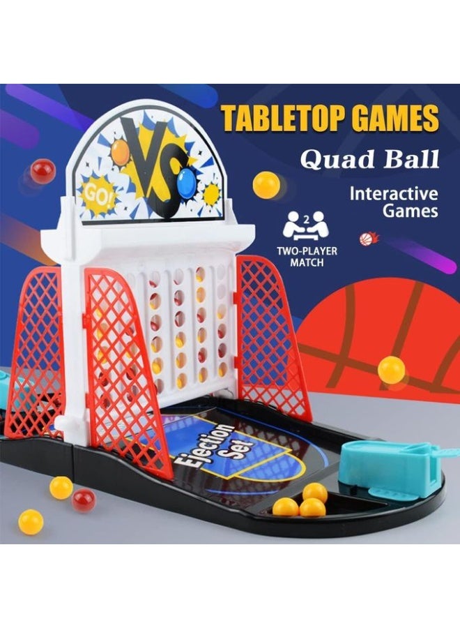 Desktop Arcade Basketball Game – Tabletop Indoor Basketball Shooting Game for Kids and Adults, Multiplayer Connect Pinball Style, Fun Desk Game for Office, Best Gift Idea for Boys and Girls - Image 2